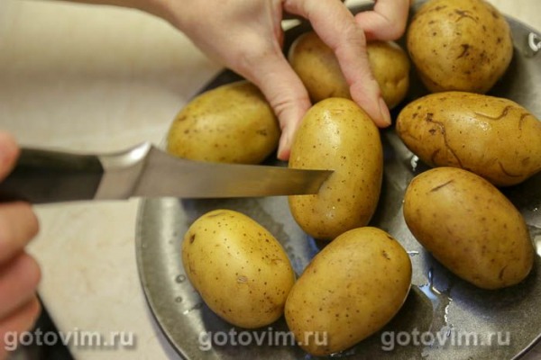 Картофель в микроволновке Картофель в микроволновке