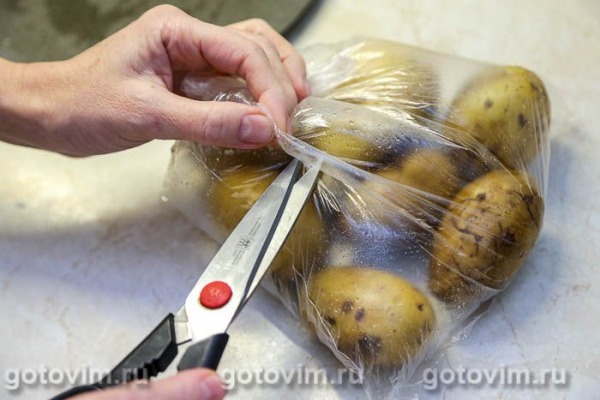 Картофель в микроволновке Картофель в микроволновке