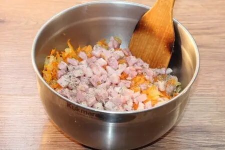Картофельные лепешки с мясным припеком Картофельные лепешки с мясным припеком