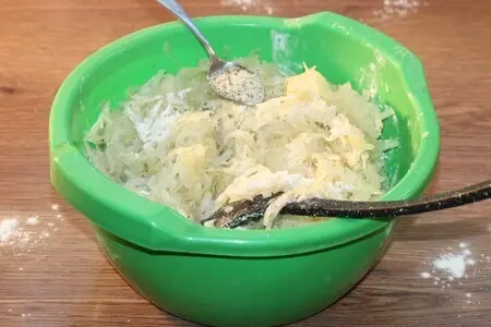Картофельные лепешки с мясным припеком Картофельные лепешки с мясным припеком
