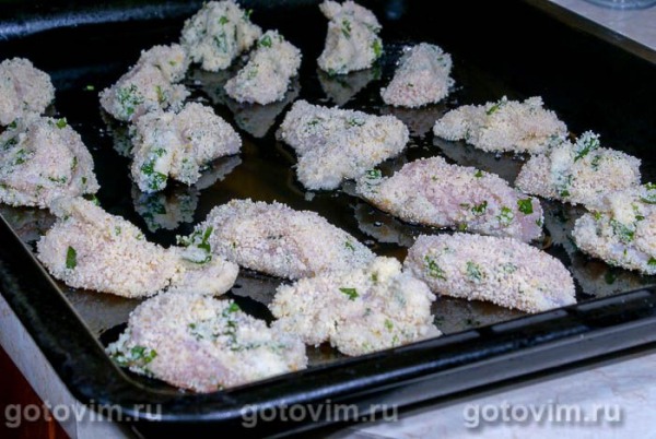 Куриные наггетсы в хлебной панировке