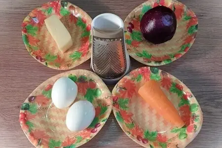 Салат со свеклой и сыром