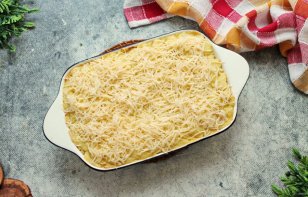 Запеканка с куриным фаршем