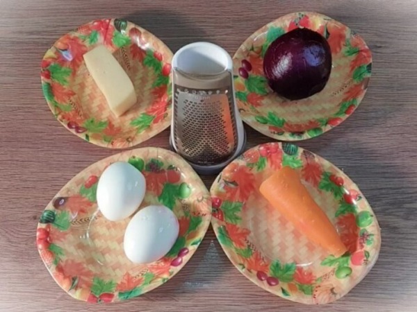 Салат со свеклой и сыром