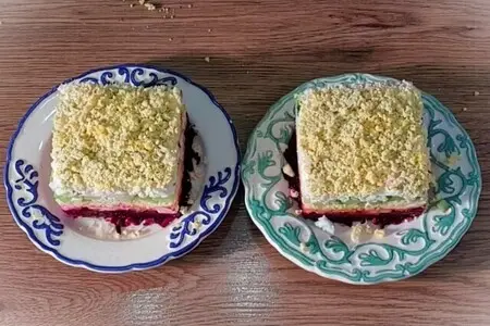 Салат со свеклой и сыром