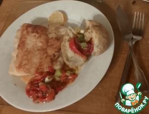 Жареная треска с эзме