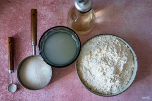 Постное печенье на рассоле