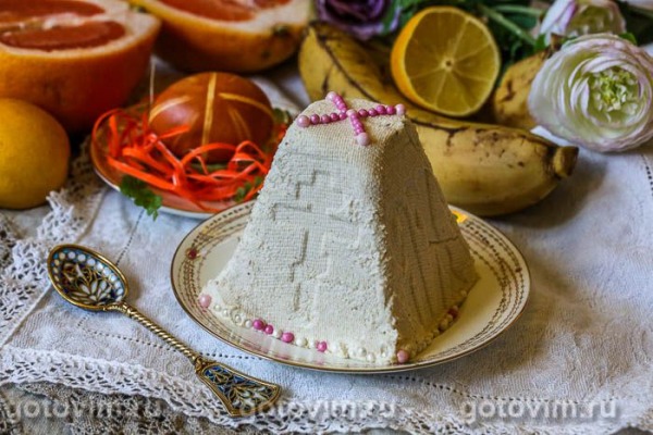 Творожная пасха с банановым кремом post thumbnail image