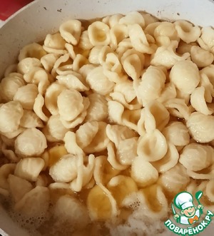 Острая паста с лаймом и крабом