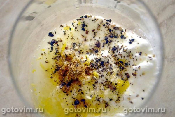 Куриная грудка с йогуртом и лимоном