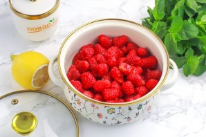 Малиновое варенье без сахара