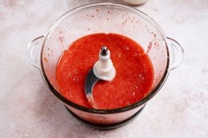 Домашнее клубничное мороженое