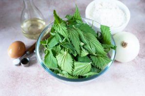 Пельмени с крапивой