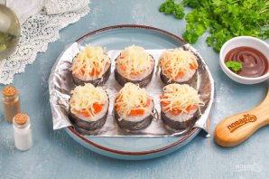 Роллы в духовке