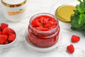Малиновое варенье без сахара