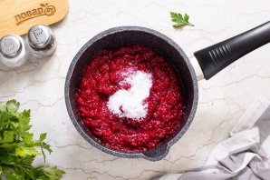 Аджика из свеклы на зиму