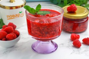 Малиновое варенье без сахара
