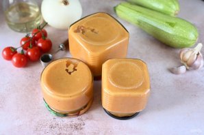 Кабачковая икра без моркови