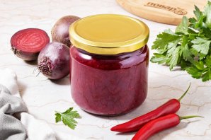 Аджика из свеклы на зиму