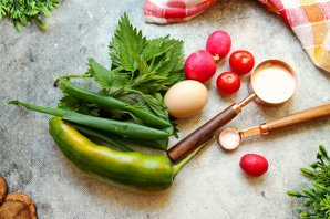 Салат из молодой крапивы