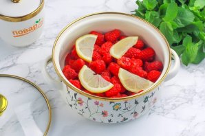 Малиновое варенье без сахара