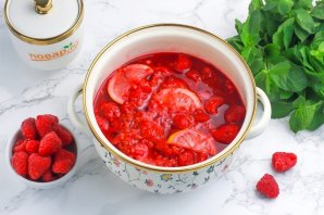Малиновое варенье без сахара