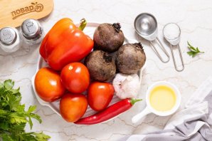 Аджика из свеклы на зиму