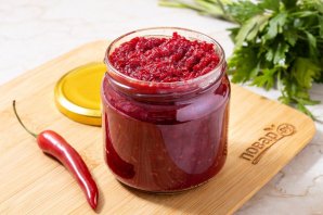Аджика из свеклы на зиму