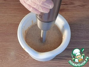 Минтай запечённый под грибным соусом