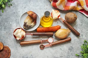 Суп из свежих белых грибов