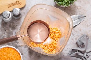 Крекеры из чечевицы