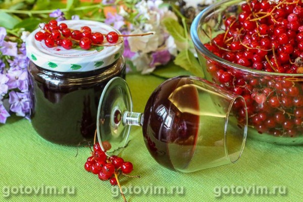 Сироп из красной смородины на зиму