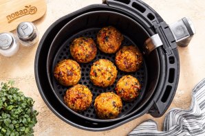 Рисовые шарики в аэрогриле