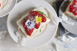 Клубничные пирожные