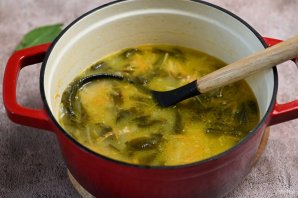 Щавелевый суп с мясом
