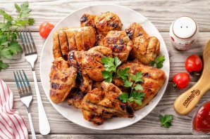 Куриные крылышки барбекю