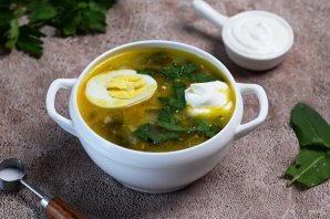 Щавелевый суп с мясом