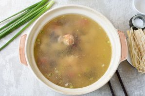 Острый китайский суп