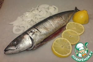 Духовая скумбрия, запеченная в пакете
