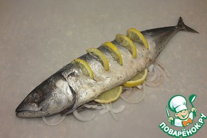 Духовая скумбрия, запеченная в пакете