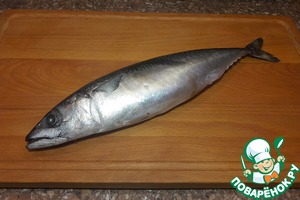 Духовая скумбрия, запеченная в пакете