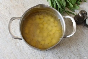 Зеленые щи из щавеля