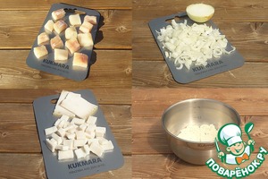 Котлеты из щуки с икорным соусом