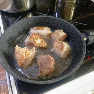 Рагу из морского окуня