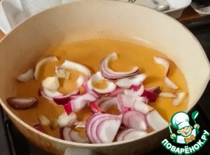 Треска с чечевицей и картофелем