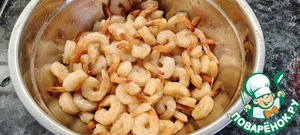 Жаренные креветки