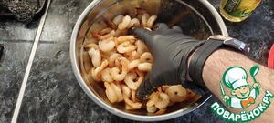 Жаренные креветки