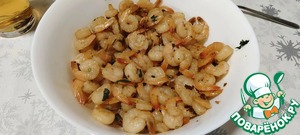 Жаренные креветки