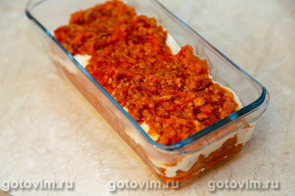 Лазанья с уткой и тыквой