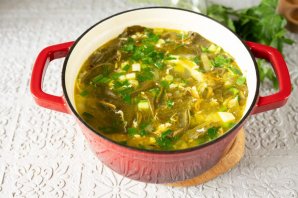 Борщ из щавеля